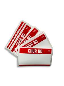 Markers And Refills: Chur Bo eggshell stickers