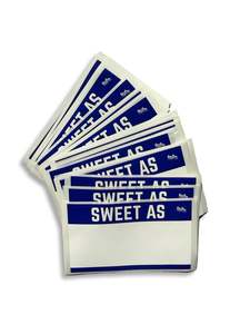 Markers And Refills: Sweet As eggshell stickers