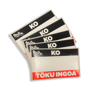 Markers And Refills: Ko Tōku Ingoa eggshell stickers