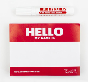Stickers: Montana Stickers: Hello Pack Red