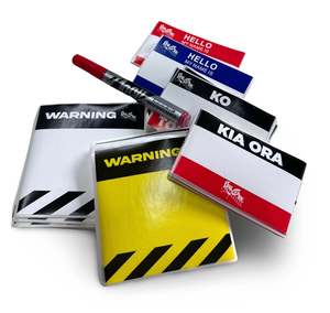 Eggshell sticker pack.