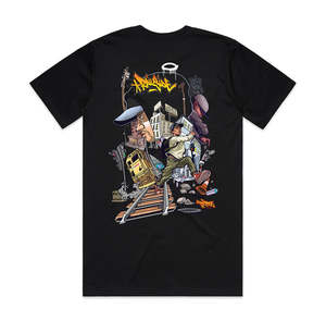 Railside x Dcypher DTR T-shirt: The Lines We Cross