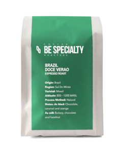 coffee: Brazil Doce Verao (espresso)