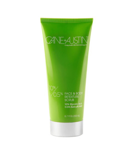 Products: 10%/0.5% Face & Body Retexture Scrub