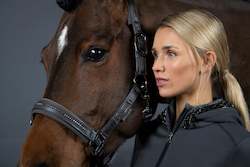 ESKADRON CLASSIC SPORTS DOUBLE PIN SATIN CRYSTAL HEAD COLLAR