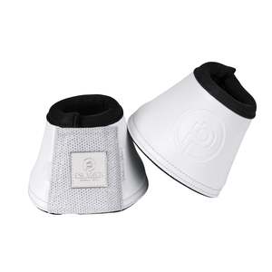 Horse Boots: Platinum Pure Softslate Over Reach Boots