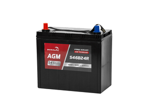 S46b24r / Auxb24r - 370cca 12v Agm / Hybrid Car Battery Duramaxs46b24r / Auxb24r&hellip;