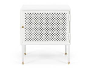 Dawn White Bedside (left opening)