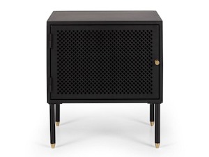 Collection: Dawn Black Bedside (right opening)