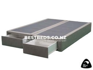Bed Bases: 4 Drawer Laminated Bed Base
