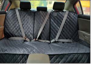 Car Sofa Protectors: Pet Car Back Seat Protector With Armrest Zip