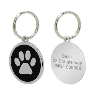 Personalised Engraved Pet ID Tag