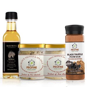 Truffle Zest , Black Truffle Oil 100 cc & Truffle Salts Pack