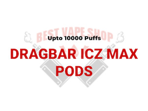 Alt Refill: DRAGBAR ICZ MAX Prefilled Pod 10000 Puffs