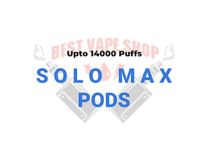 Alt Refill: SOLO MAX GEN2 14000 PUFFS PODS
