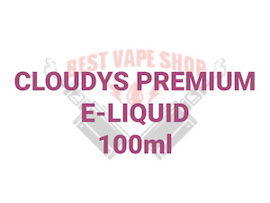 Cloudys Premium E- Liquid Freebase 100ml