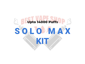 Vape Devices: SOLO MAX GEN2 14000 PUFFS KIT