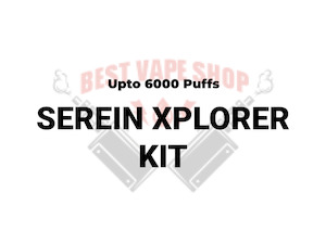 Vape Devices: Serein Xplorer 6000 Puffs Kit