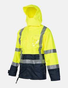 Jackets: Tuffviz Highway Two-Toned Jacket Lime