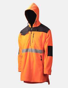 Fleece: Quest Fleece Bush Shirt Orange