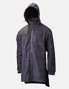 Quest Fleece Full Zip Bush Shirt Navy