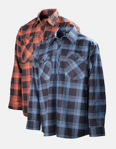 Drover Shirt Twin Pack Blue/Ginger