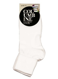 Products: White Ankle Socks 3 Pair Pack by Columbine - Bethells Uniforms