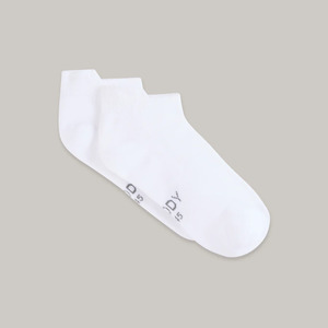 Boody Bamboo Underwear Womens Medium: Boody Sport Ankle White Medium (40-45)