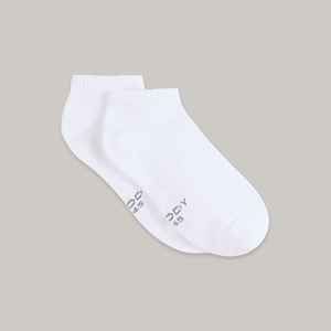 Boody Cushioned Ankle Socks Medium White (40-45)