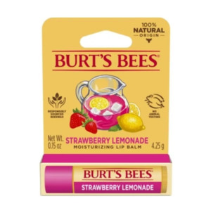 Burt's Bees Lip Balm Strawberry Lemonade Hang Sell 4.25g