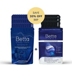 Mouth Tape: Mouth Tape + Nasal Strips Bundle