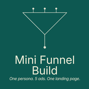 Service / Digital: Mini Funnel Build
