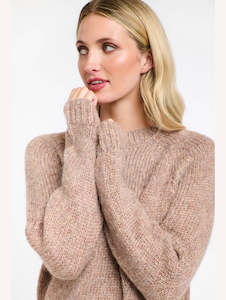 Knitwear: Cleo Lurex Knit