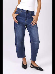 Monaco Denim: Monaco Toni Barrel Jean