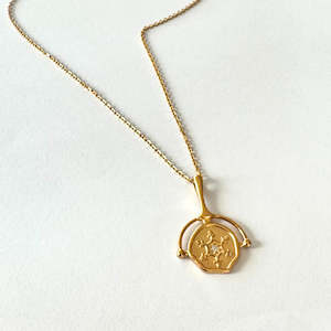 Winter 2025: Lindi Kingi Golden Love Necklace