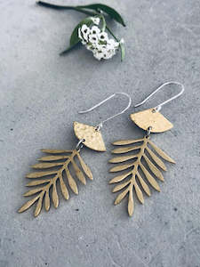 Twigg: Chemistry Fern Earrings