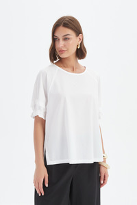 Tirelli Ruffle Sleeve Top