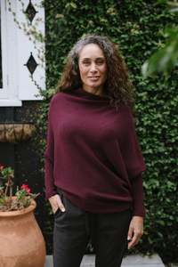Knitwear: Chic Asymmetrical Sweater