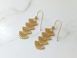 Spring 2025: Fan Earrings
