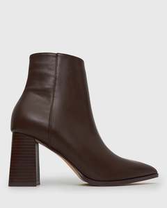 Womens Boots: MAX Pointed Toe Ankle Boots