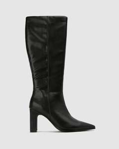 Womens Boots: Wider Fit DIXIE Tall Pointed Boots