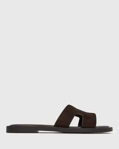 VIV Leather Flat Sandals