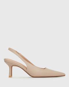 Womens Bridal Edit: JERRY Slingback Stiletto Heel Pumps
