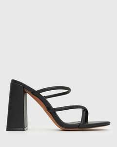 Womens Pre Order: PRE-ORDER SHAQ High Block Heel Mules