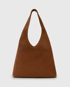 FREYA Suede Leather Tote Bag