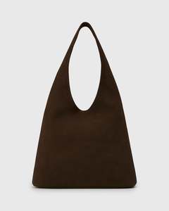 FREYA Suede Leather Tote Bag