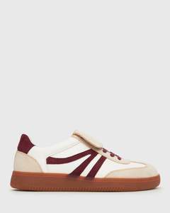 Wider Fit BUTTERSCOTCH Low-Top Lace-Up Sneakers