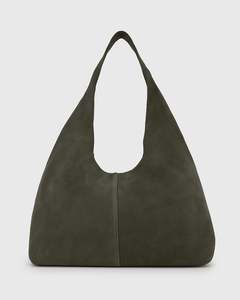 FABLE Suede Leather Tote Bag