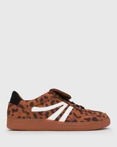 Womens Sneakers: Wider Fit BUTTERSCOTCH Low-Top Lace-Up Sneakers