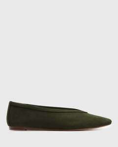 LENNOX Round Toe Ballet Flats